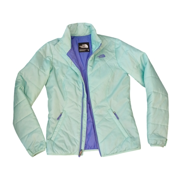 The North Face Puffer Jacket Green Lightweight Coat Women's XS - Picture 11 of 11